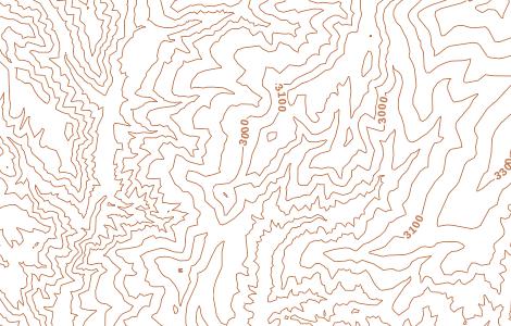 Preview of Contour Lines - Meters